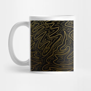 Abstract gold design Mug